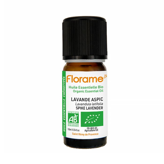 Huile essentielle de lavande aspic Florame 10 ml