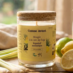 Bougie anti-moustique cire de soja Comme Avant avec citronelle et agrumes
