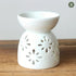 Diffuseur Céramique Artisanal Motif Fleurs - Aura Senteur