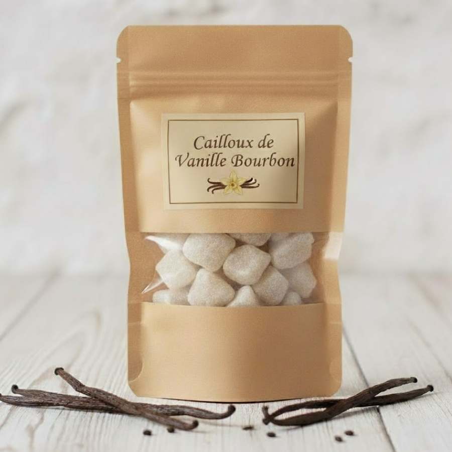 Cailloux Vanille Bourbon - Parfum Solide - Jardin de mon Grand Père