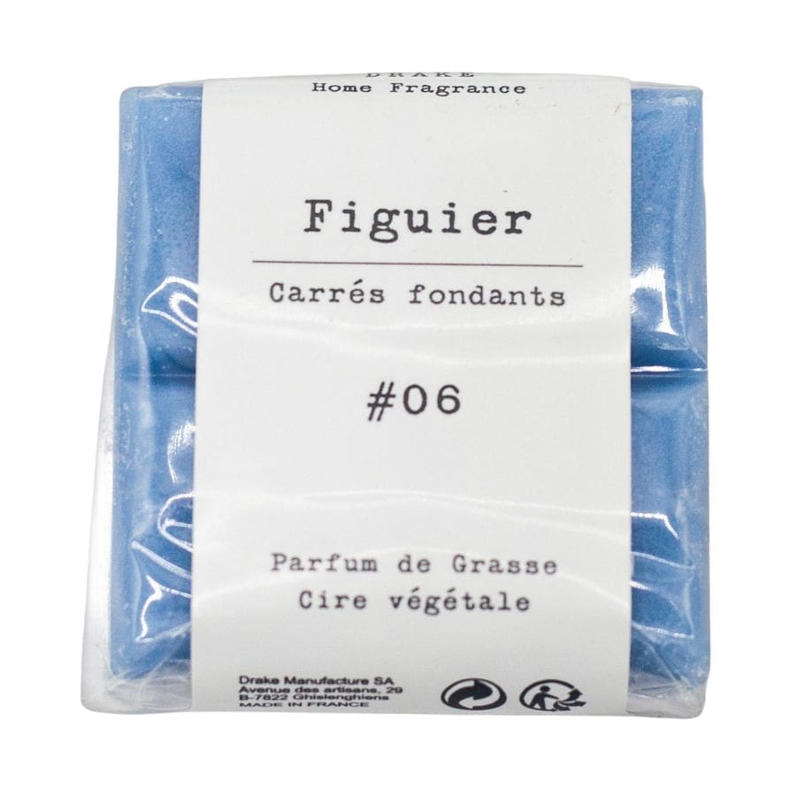 Carrés fondants senteur Figuier de la marque Drake 