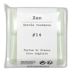 Un paquet de quatre carrés fondants Drake à la senteur Zen