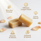 Carrés d'Ambre Vanille ByBazz 50g avec bénéfices bien-être et diffusion longue durée