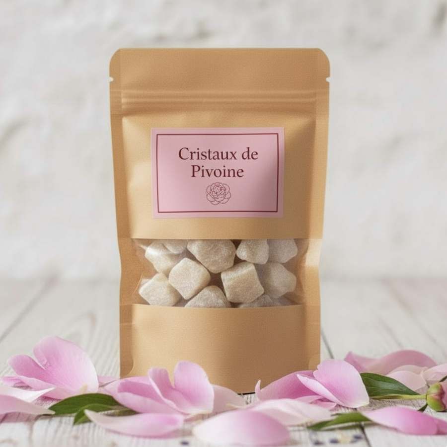 Cristaux de Pivoine - Jardin de mon Grand Père
