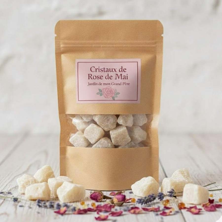 Cristaux de Rose de Mai - Jardin de mon Grand Père