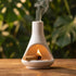 Diffuseur Céramique Blanche - Encens & Palo Santo