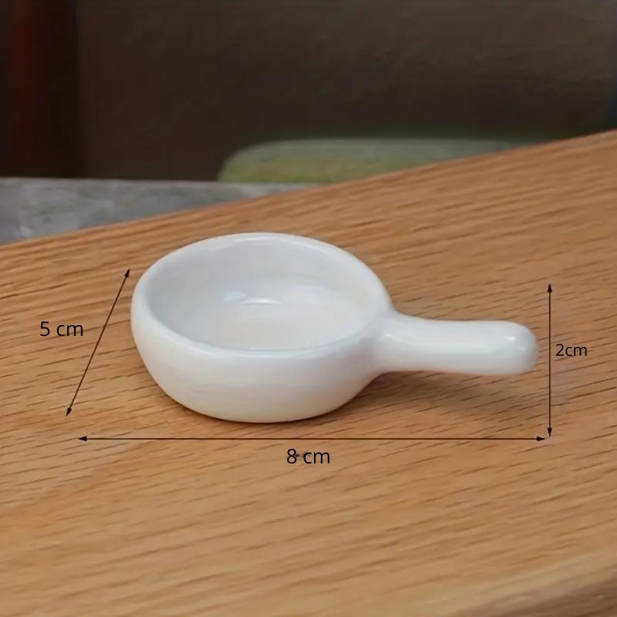 Dimensions du support pour bougie chauffe plat en céramique