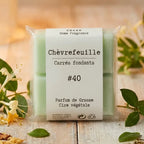 Fondant Chèvrefeuille Drake - Bougie en cire végétale artisanale avec fleurs et ingrédients naturels