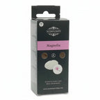 Fondant cire parfumée Magnolia Scentchips boîte packaging sur fond blanc studio