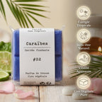 Fondant Caraïbes Drake cire végétale colza avec infographie bénéfices tropicaux