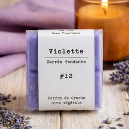 Fondant Violette Drake - Cire Végétale de Grasse 12h