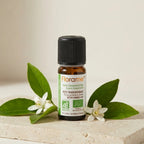 Huile Essentielle Bio Petit Grain Bigarade Florame 10ml flacon avec feuilles d'orange