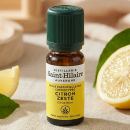 Huile Essentielle de Citron Zeste Bio 10 ml - Saint Hilaire