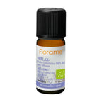 Huiles essentielles Relax Bio 10ml Florame - Flacon verre ambré avec étiquette certification bio
