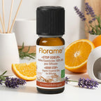 Flacon Florame Stop Odeur Bio 10ml avec lavande et agrumes, huile essentielle naturelle