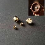 Mini Porte-Encens en Bois massif zoom sur les pièces