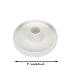 Dimensions du Porte-Bâton de Palo Santo et Sauge – Forme ronde