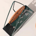 Vue du dessus du porte encens spirale