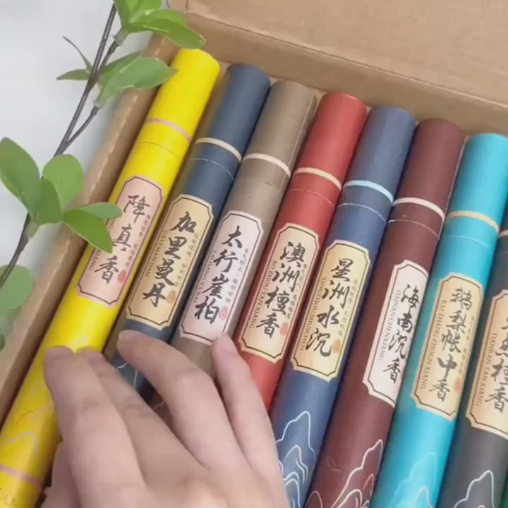 Vidéo de présentation du coffret cadeaux de 440 bâtons d'encens