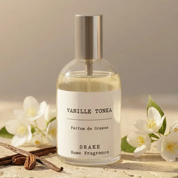 Spray d'ambiance Vanille Tonka 100ml - Parfum de Grasse - Drake